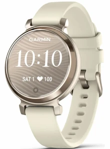 Garmin Lily® 2 Cream Gold Case with Coconut Silicone Band