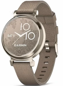 Garmin Lily® 2 Classic Cream Gold with Coffee Nylon Band