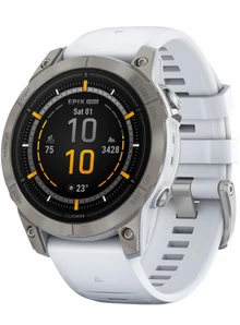 Garmin epix Pro Gen 2 Sapphire Edition 47 mm Titanium with Whitestone Band