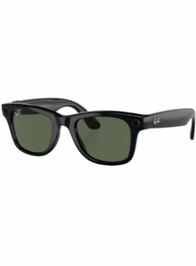 Умные очки Ray-Ban Meta Wayfarer (Черный глянцевый/Зеленый)