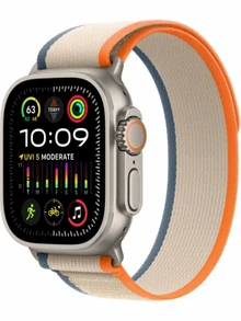 Watch Ultra 2, 49mm Trail Loop Бежево-оранжевый - S/M MRF13
