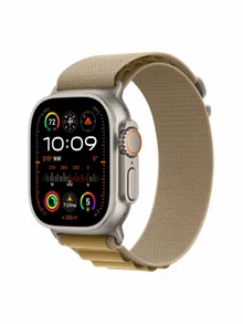 Watch Ultra 2, 49 mm, Natural, Alpine Loop, Tan - S MX5Y3
