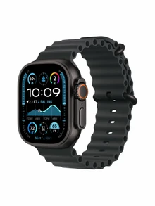 Watch Ultra 2, 49 mm, Black, Ocean Band, Black MREK3