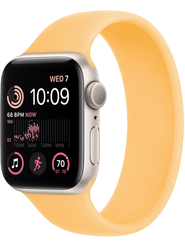 Apple Watch SE 2 LTE 44 мм (Сияющая звезда/Солнечное сияние)