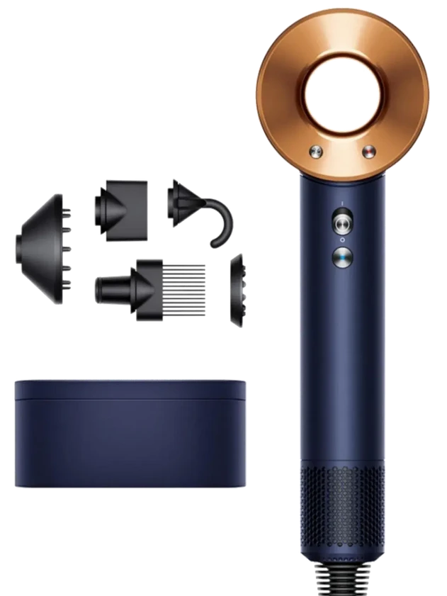 Dyson HD07 Supersonic Берлинская лазурь/Медный