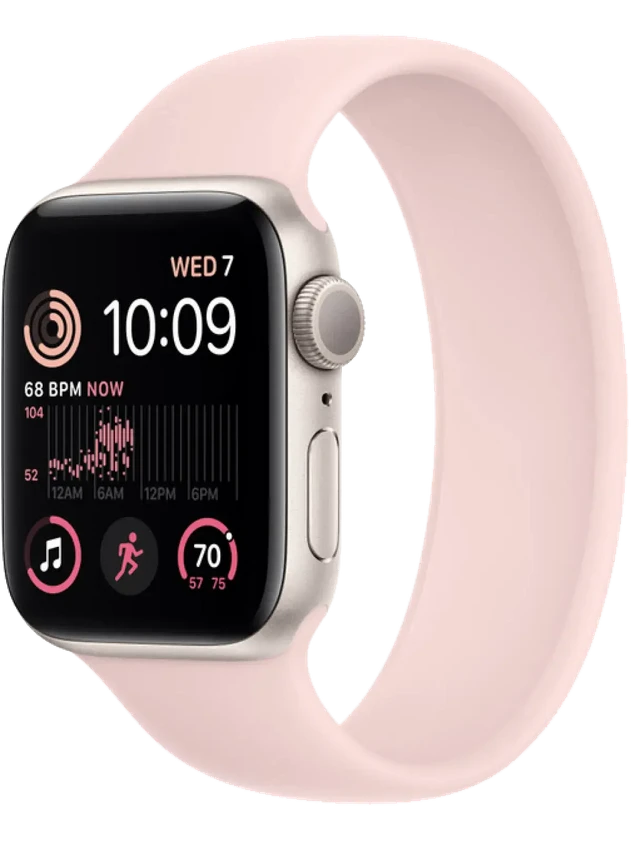 Apple Watch SE 2 40 мм (Сияющая звезда/Розовый мел)