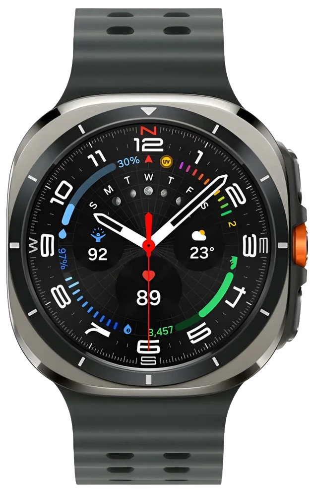 Galaxy Watch Ultra 47 мм, Серый титан, Тёмно-серый