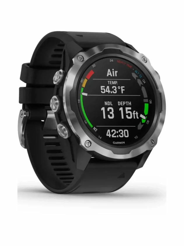 Garmin Descent Mk2 Нержавеющая сталь/Черный