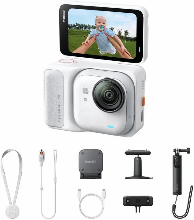 Insta360 GO Ultra (Creator Bundle, белый) Insta360 GO Ultra (Creator Bundle, белый)