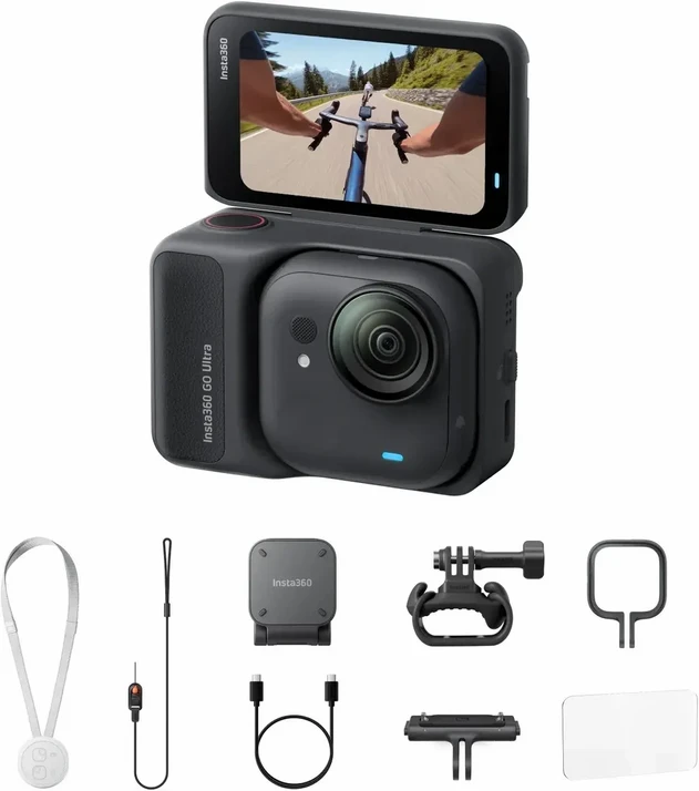 Insta360 GO Ultra (Cycling Bundle, черный) Insta360 GO Ultra (Cycling Bundle, черный)