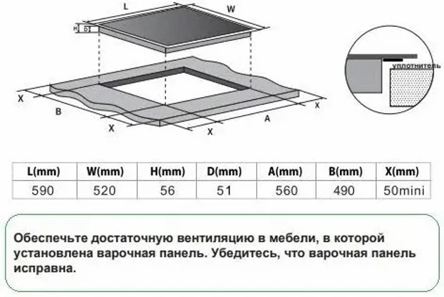 Варочная поверхность SCHTOFF IF7009 Black Варочная поверхность SCHTOFF IF7009 Black