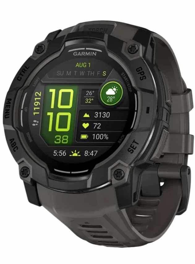 Garmin Instinct 3 – 45 mm, AMOLED Black with Black Band