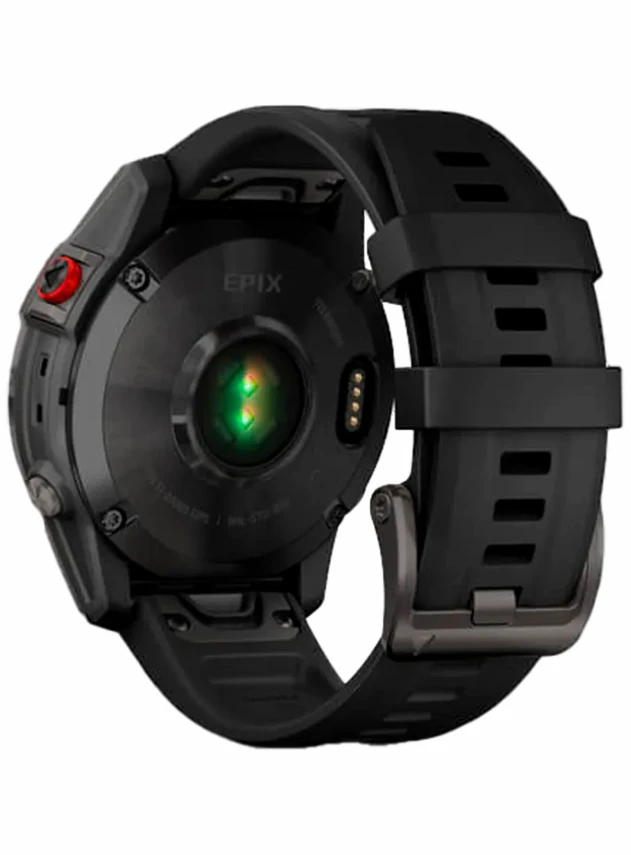 Garmin Epix Sapphire Gen 2 (черный титан/черный)