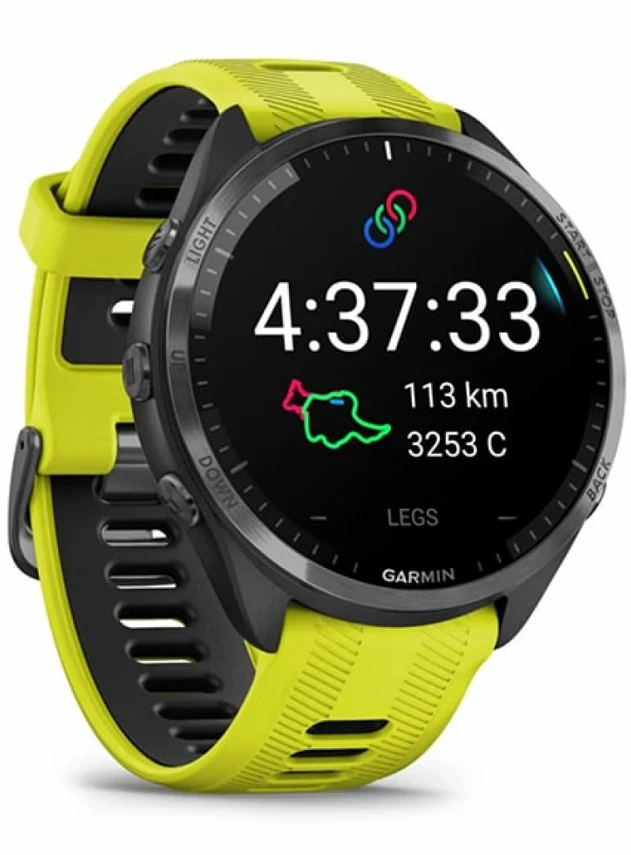 Garmin Forerunner 965 Чёрный/жёлтый