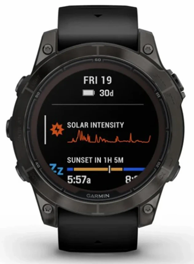 Garmin Fenix 7 Pro Solar Carbon Gray/Black Band