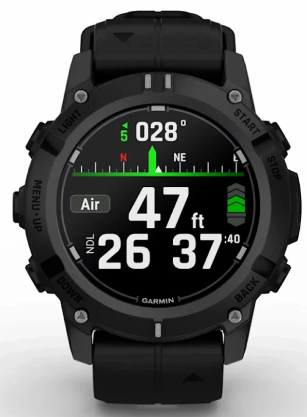 Garmin Descent G2 Black with Black Band