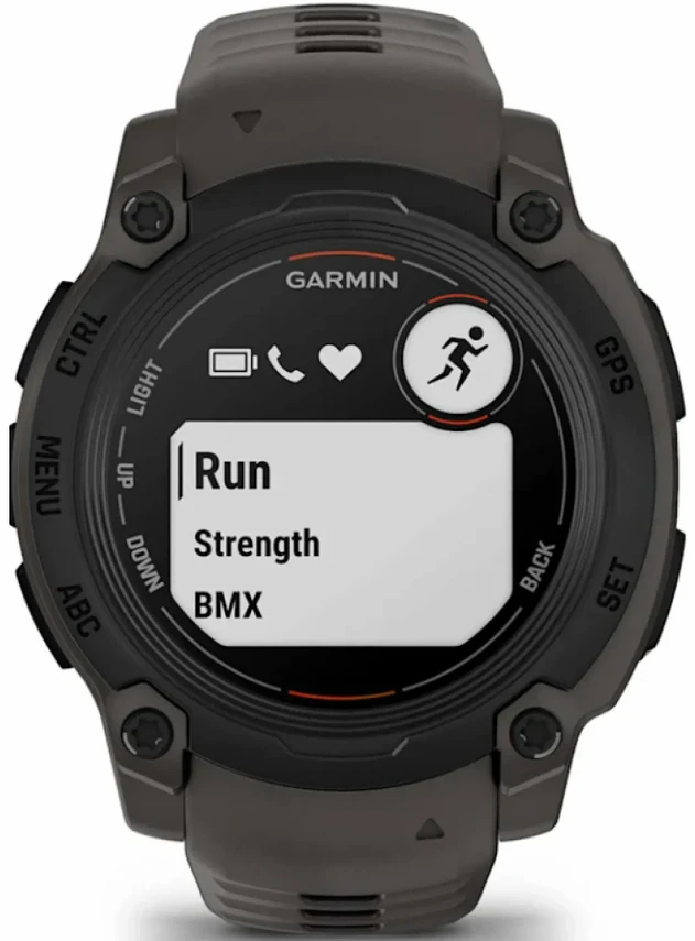 Garmin Instinct E – 40 mm Black with Charcoal Band