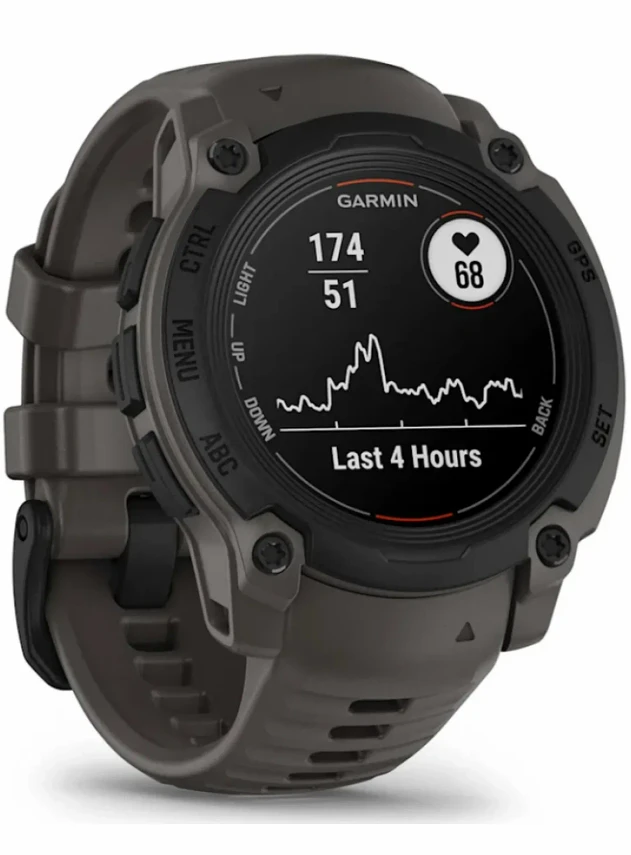 Garmin Instinct E – 40 mm Black with Charcoal Band