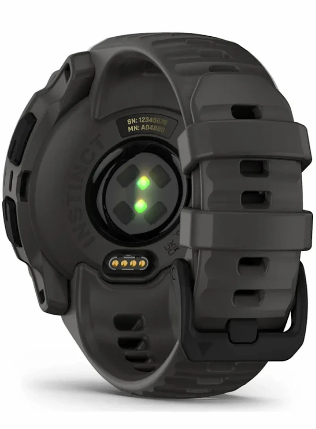 Garmin Instinct E – 40 mm Black with Charcoal Band