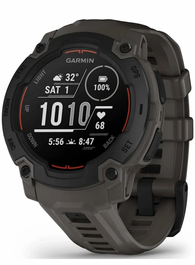 Garmin Instinct E – 45 mm Black with Charcoal Band