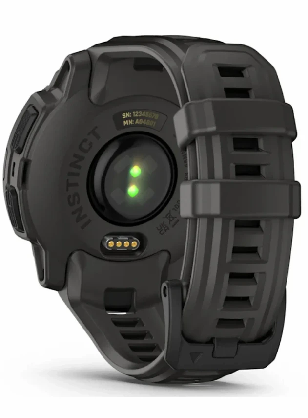Garmin Instinct E – 45 mm Black with Charcoal Band