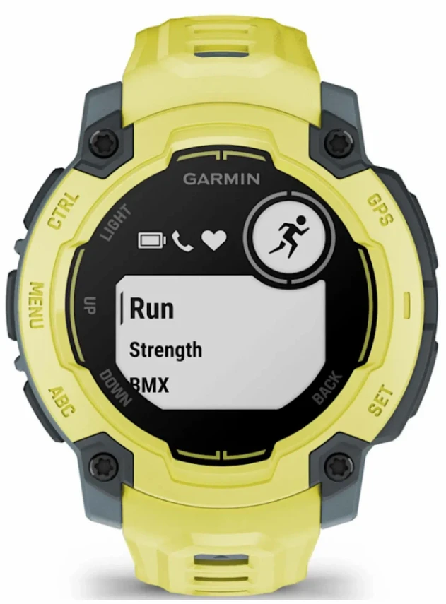 Garmin Instinct E – 45 mm Electric Lime with Electric Lime Band