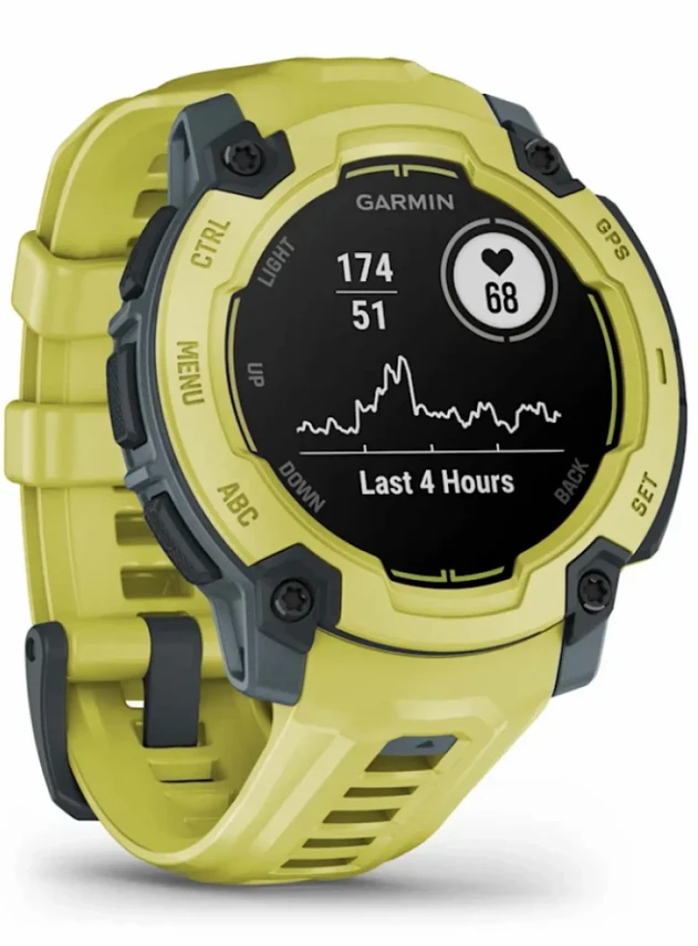 Garmin Instinct E – 45 mm Electric Lime with Electric Lime Band