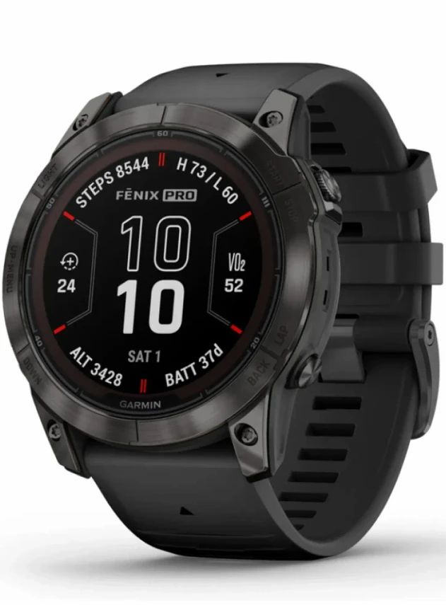 Garmin Fenix 7X Pro Sapphire Solar Edition Titanium/Fog Gray Band