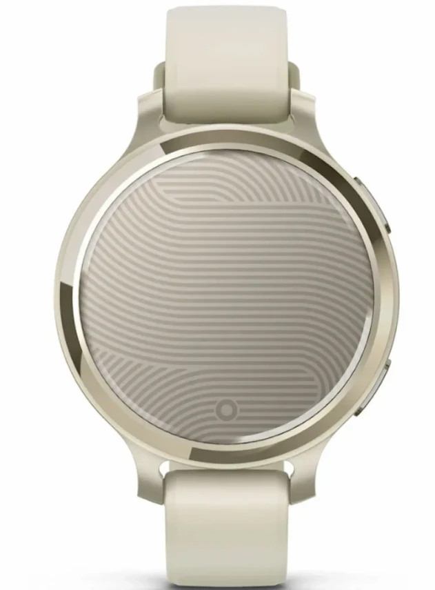 Garmin Lily 2 Active Lunar Gold with Bone Silicone Band