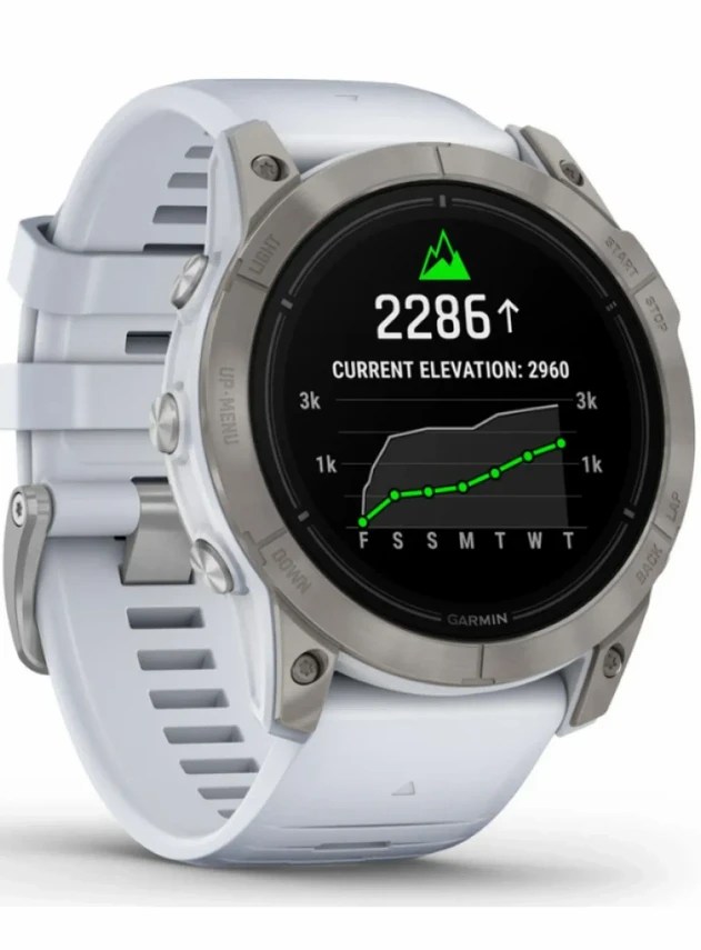 Garmin epix Pro Gen 2 Sapphire Edition 51 mm Titanium with Whitestone Band