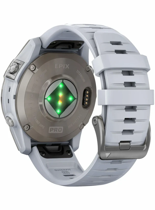 Garmin epix Pro Gen 2 Sapphire Edition 47 mm Titanium with Whitestone Band