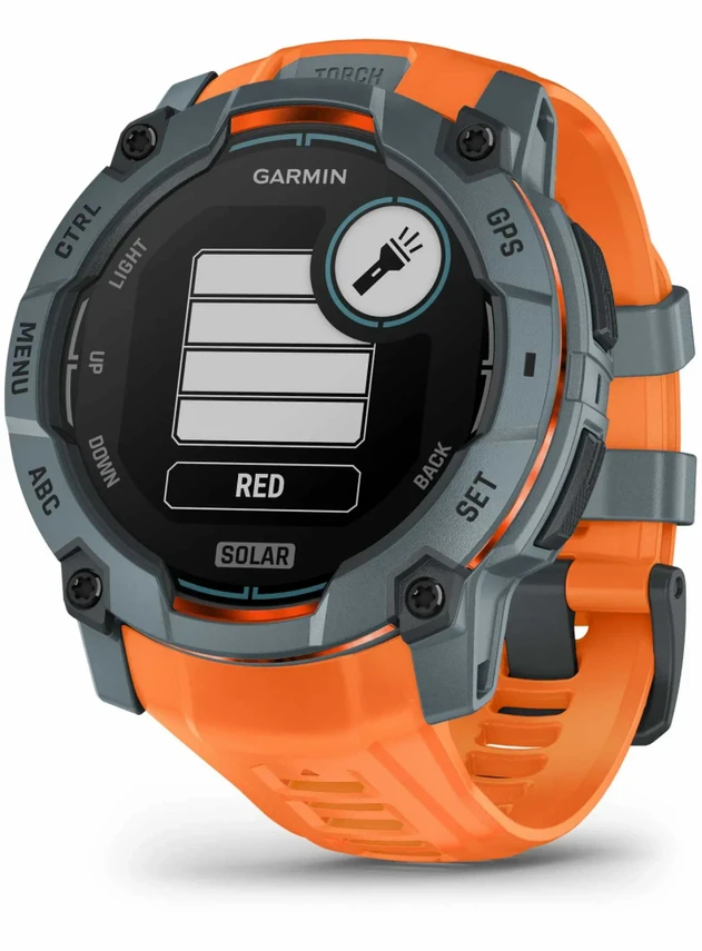 Garmin Instinct 3 – 50 mm, Solar Twilight with Solstice Band