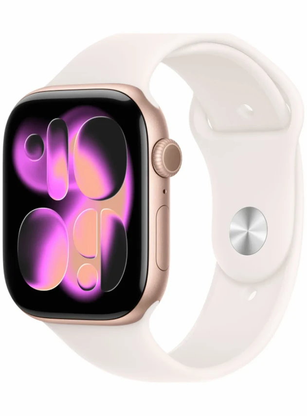 Apple Watch Series 11 42 mm Rose Gold Aluminium Light Blush Sport Band