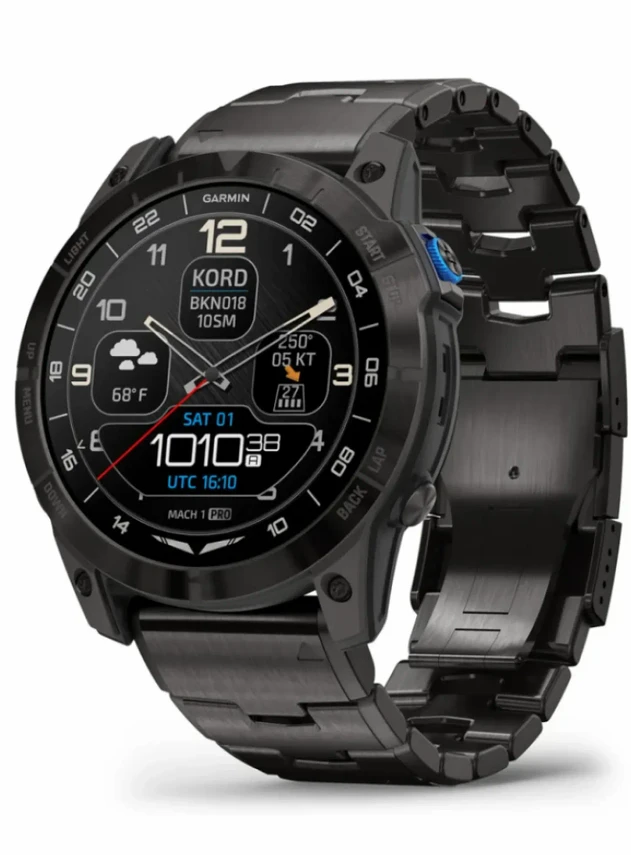 Garmin D2 Mach 1 Pro Aviator Titanium Bracelet