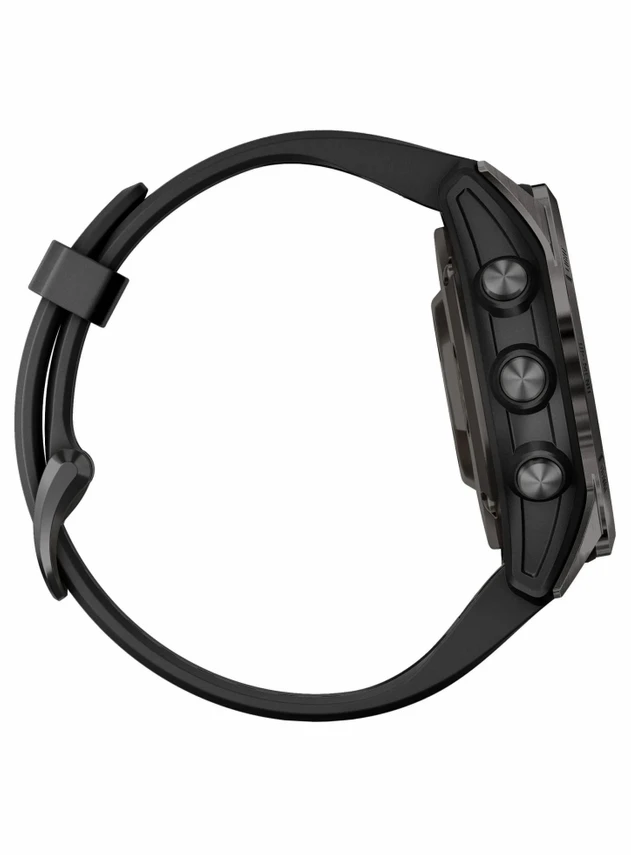 Garmin Epix Pro Gen 2 Sapphire Edition 42 mm Carbon Gray DLC Titanium with Black Band