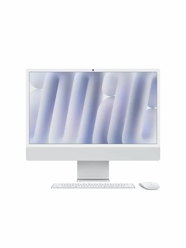 Apple iMac M4 [MCR24] 24 ГБ, SSD 512 ГБ Silver