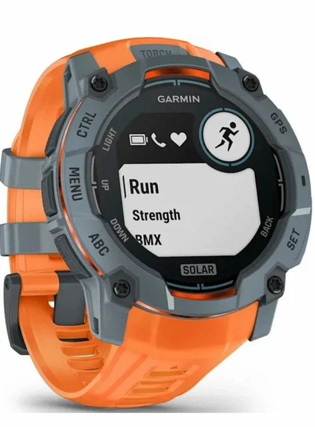 Garmin Instinct 3 – 50 mm, Solar Twilight with Solstice Band