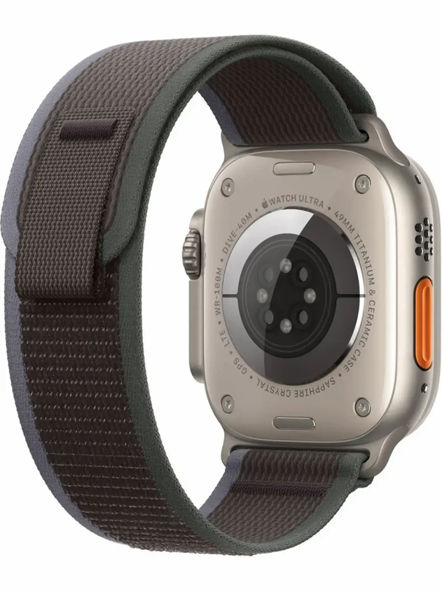 Watch Ultra 2, 49mm Trail Loop Сине-чёрный - M/L MRF63