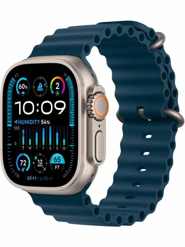 Watch Ultra 2, 49mm Ocean Band Синий MREG3