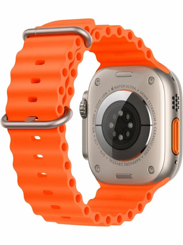 Watch Ultra 2, 49mm Ocean Band Оранжевый MREH3