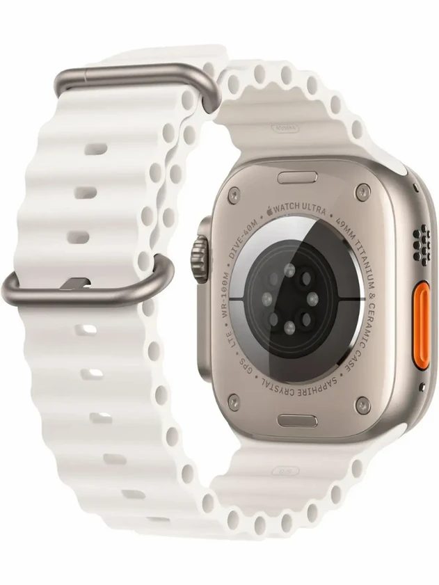 Watch Ultra 2, 49mm Ocean Band Белый MREJ3