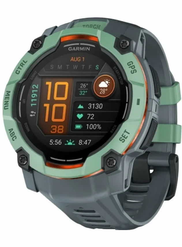 Garmin Instinct 3 – 50 mm, AMOLED Neo Tropic with Twilight Band