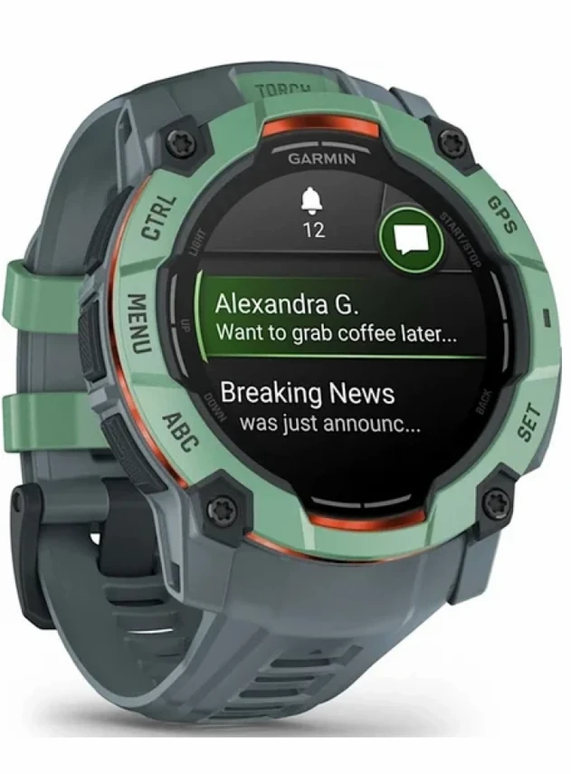 Garmin Instinct 3 – 50 mm, AMOLED Neo Tropic with Twilight Band
