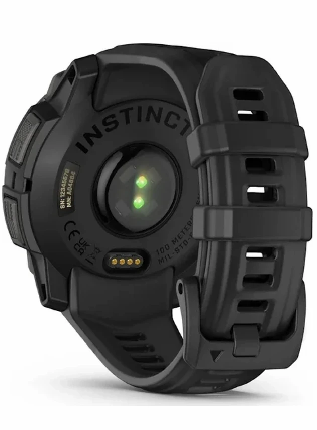 Garmin Instinct 3 – 45 mm, AMOLED Black with Black Band