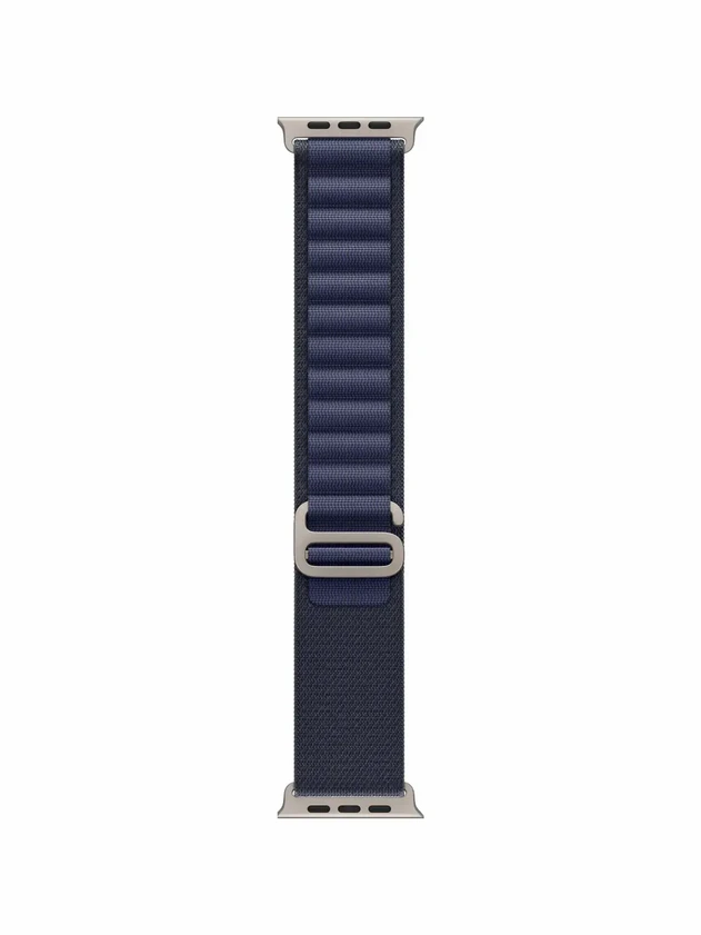 Watch Ultra 2, 49 mm, Natural, Alpine Loop, Navy - S MX5S3