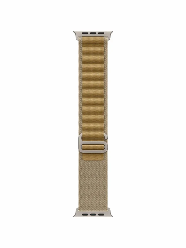Watch Ultra 2, 49 mm, Natural, Alpine Loop, Tan - M MX5W3