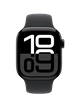 Apple Watch 10, 42 mm, Black Aluminium, Black Sport Band, M/L