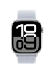 Apple Watch 10, 46 mm, Silver Aluminium, Blue Sport Loop