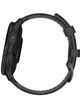Garmin Venu 3 Slate Stainless Steel Bezel with Black Case and Leather Band