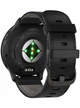 Garmin Venu 3 Slate Stainless Steel Bezel with Black Case and Leather Band